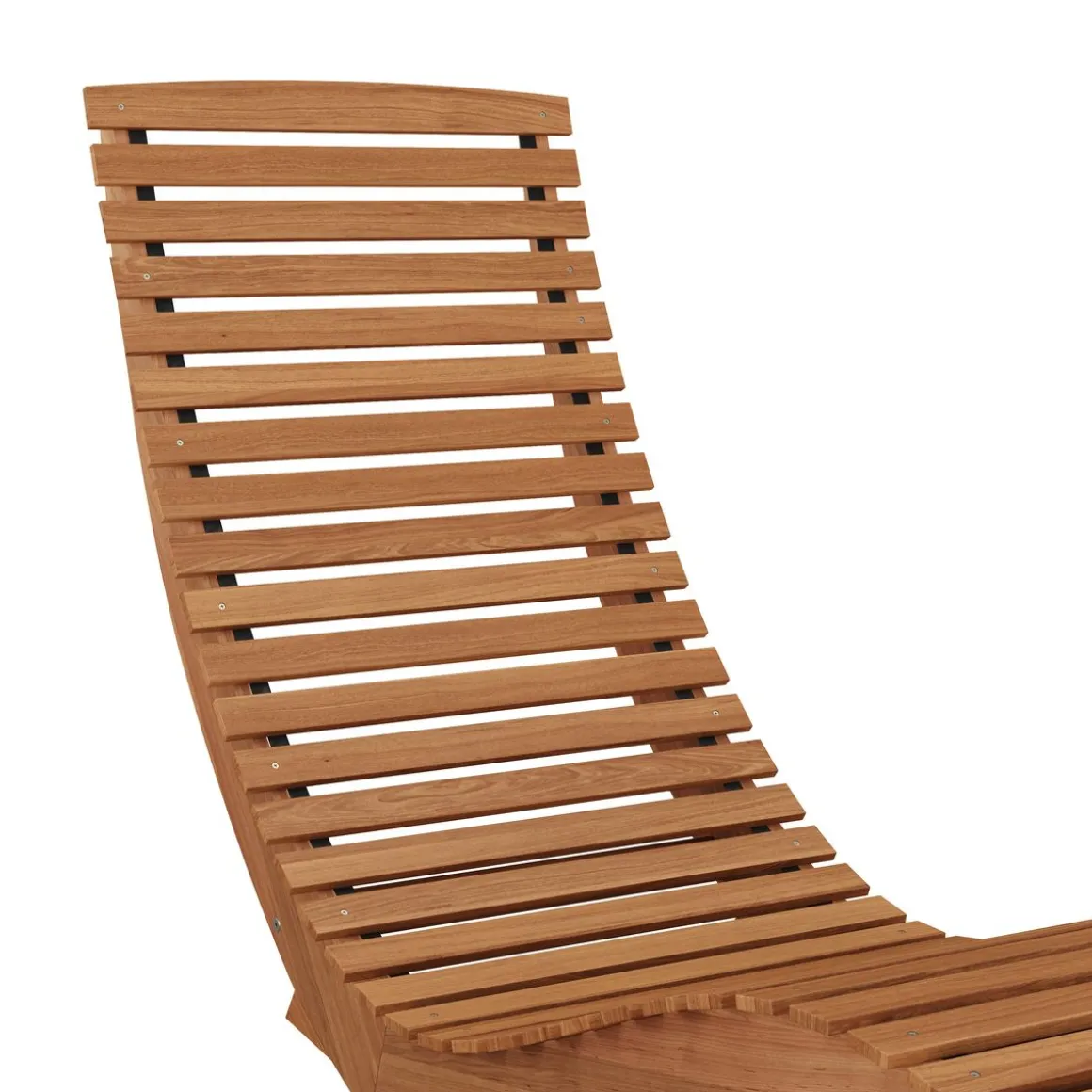 Sonnenliege Schaukelstuhl Holz BADALONA