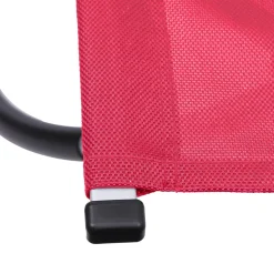 Sonnenliege Schaukelstuhl SAMANA rot