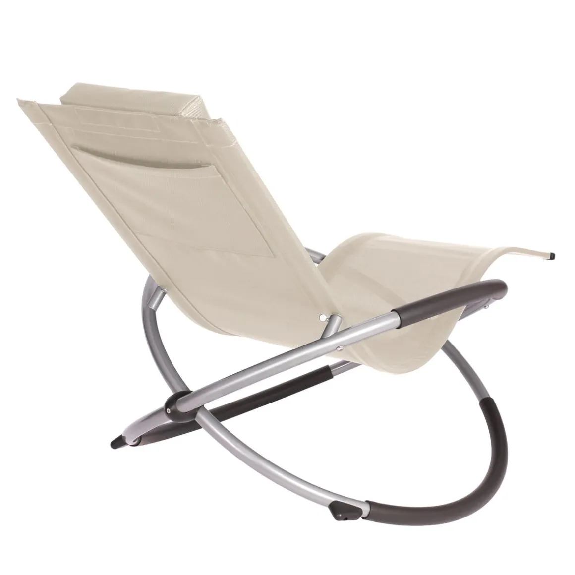 Sonnenliege Schaukelstuhl SAMANA beige