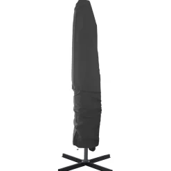 Sonnenschirm Ampelschirm BAY mit LED 350 cm anthrazit