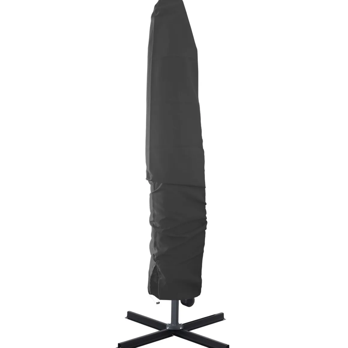 Sonnenschirm Ampelschirm BAY mit LED 300 cm anthrazit