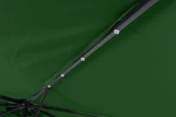 Sonnenschirm Ampelschirm BAY mit LED 350 cm grün
