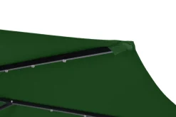 Sonnenschirm Ampelschirm BAY mit LED 300 cm grün