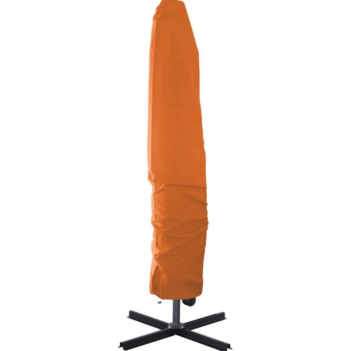 Sonnenschirm Ampelschirm BAY mit LED 350 cm orange