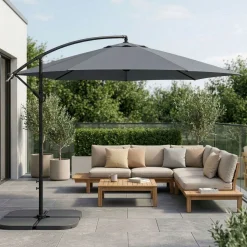 Sonnenschirm Ampelschirm SUN 350 cm anthrazit