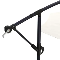 Sonnenschirm Ampelschirm SUN 300 cm weiss