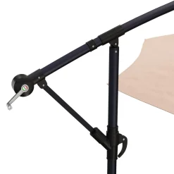 Sonnenschirm Ampelschirm SUN 300 cm braun