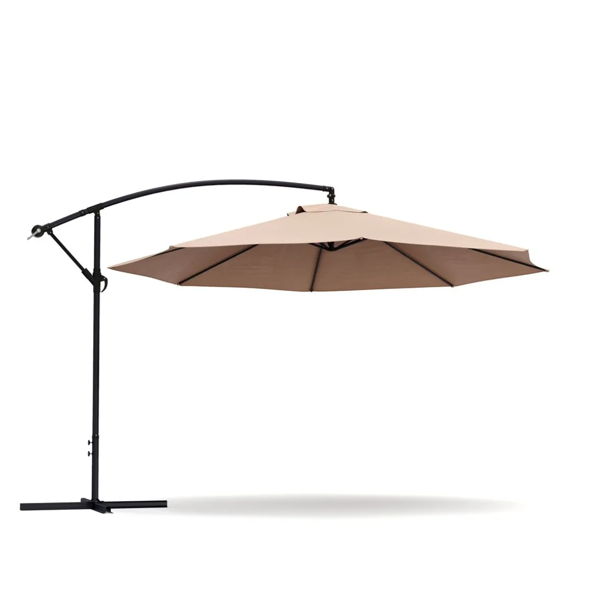Sonnenschirm Ampelschirm SUN 300 cm braun