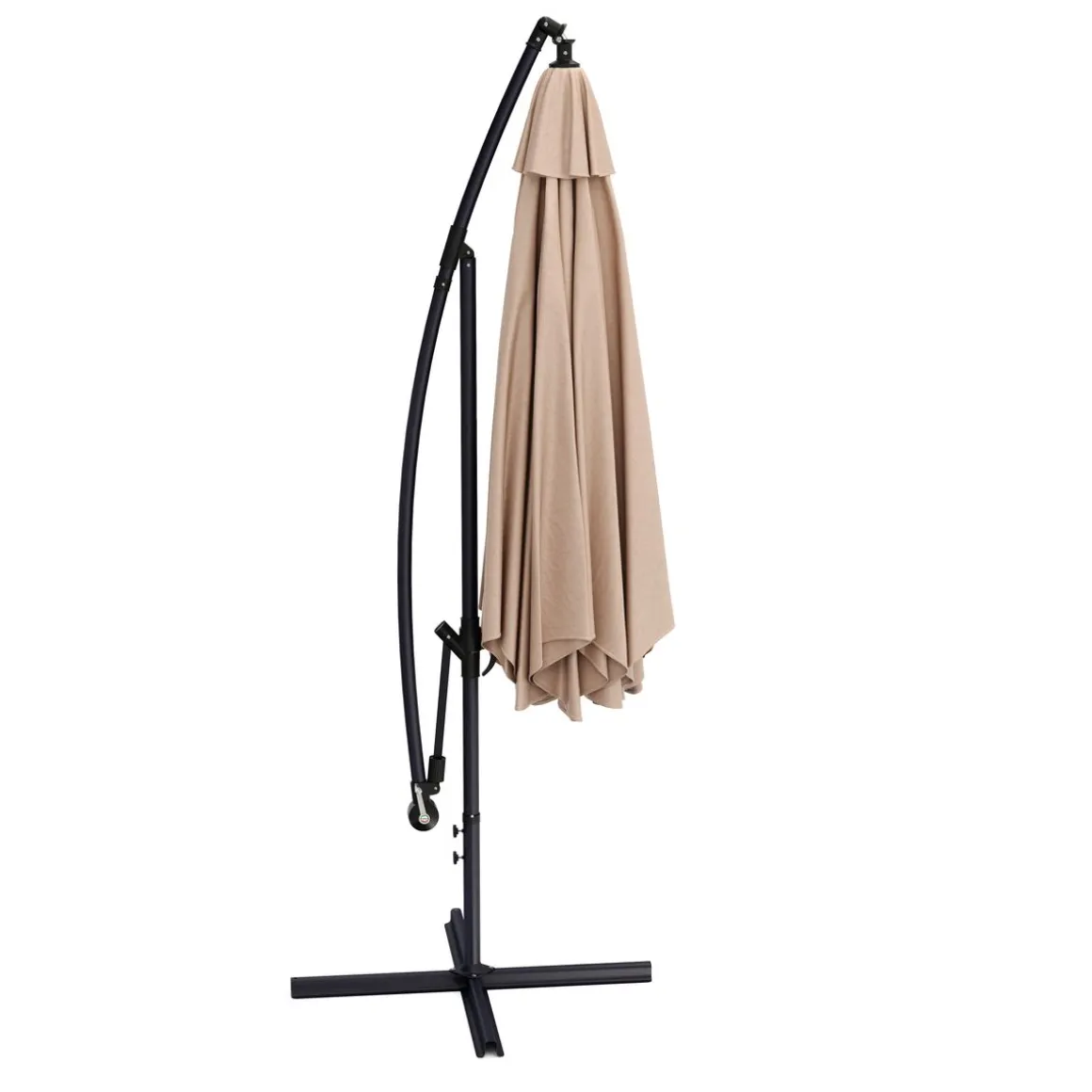 Sonnenschirm Ampelschirm SUN 300 cm braun