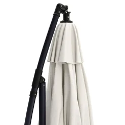 Sonnenschirm Ampelschirm SUN 270 cm weiss