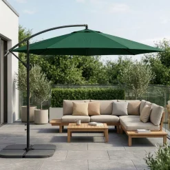 Sonnenschirm Ampelschirm SUN 350 cm grün