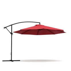 Sonnenschirm Ampelschirm SUN 300 cm rot