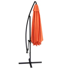 Sonnenschirm Ampelschirm SUN 350 cm orange