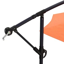 Sonnenschirm Ampelschirm SUN 350 cm orange