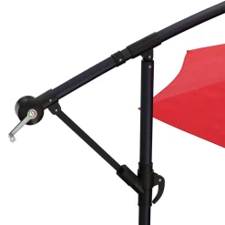 Sonnenschirm Ampelschirm SUN 350 cm rot