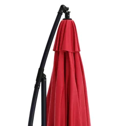 Sonnenschirm Ampelschirm SUN 350 cm rot