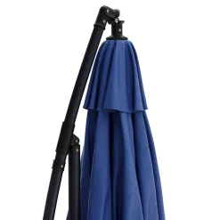 Sonnenschirm Ampelschirm SUN 270 cm blau