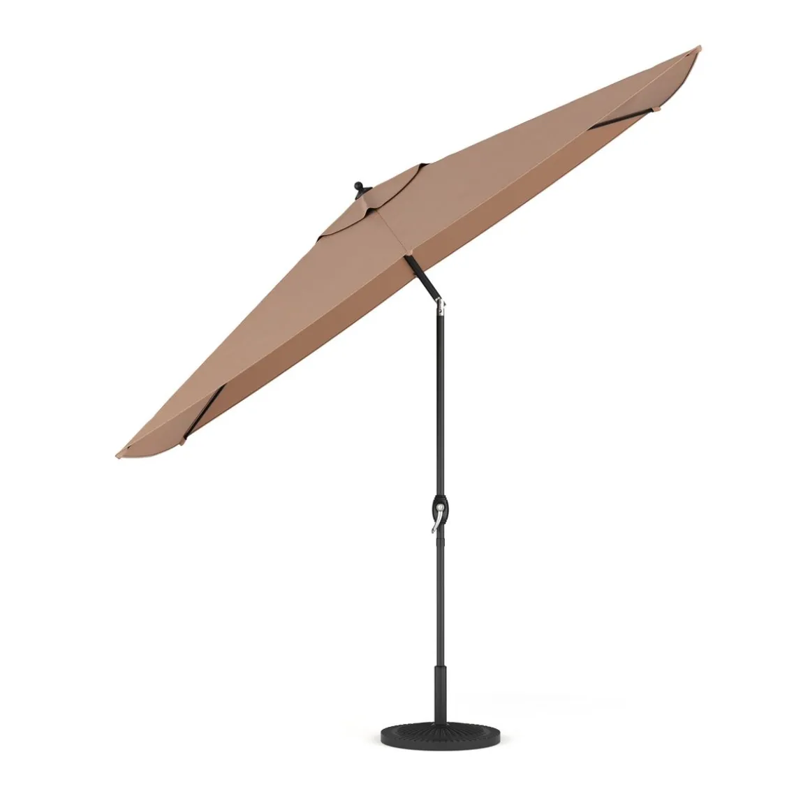 Sonnenschirm AZUN 275 x 180 cm braun