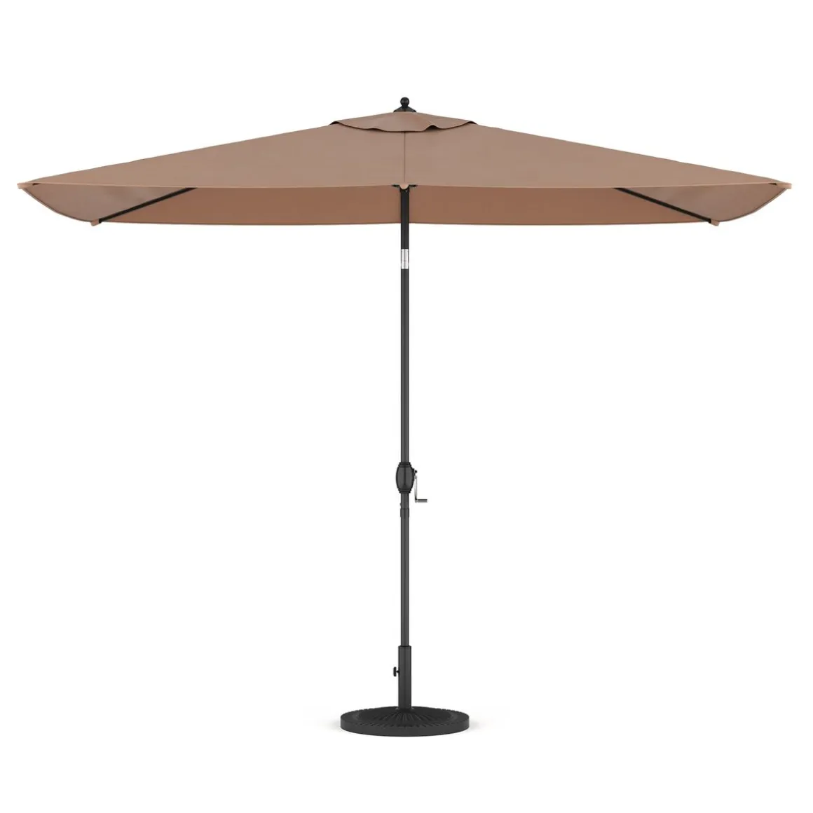 Sonnenschirm AZUN 275 x 180 cm braun