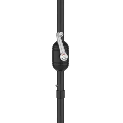 Sonnenschirm halbrund 260 cm anthrazit