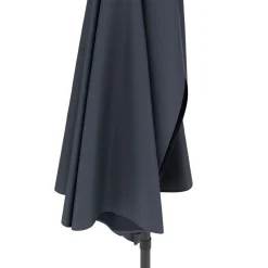 Sonnenschirm halbrund 260 cm anthrazit