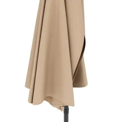 Sonnenschirm halbrund 260 cm beige