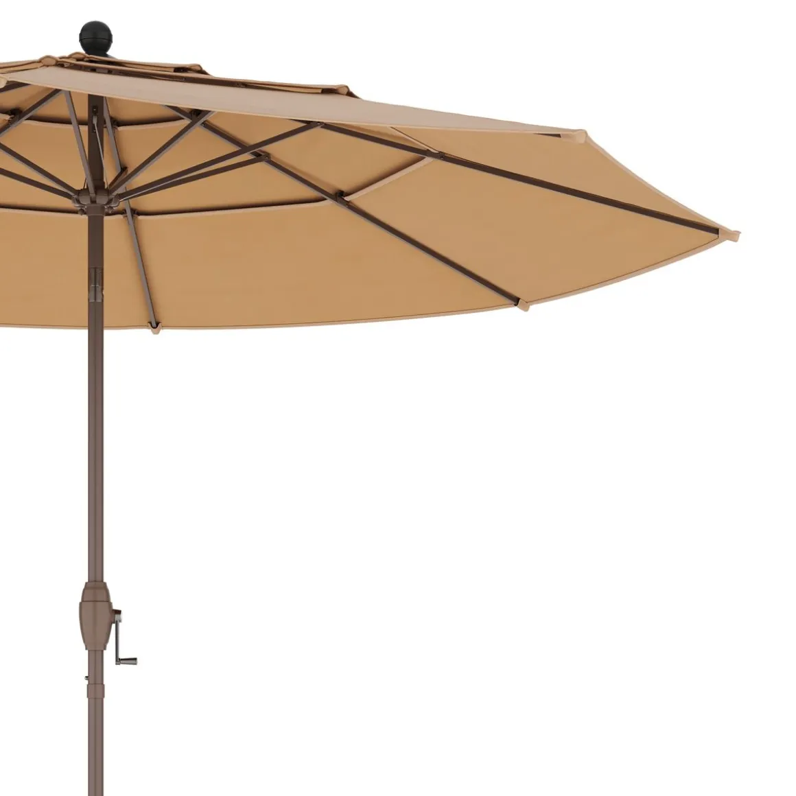 Sonnenschirm MARISOL 300 cm braun
