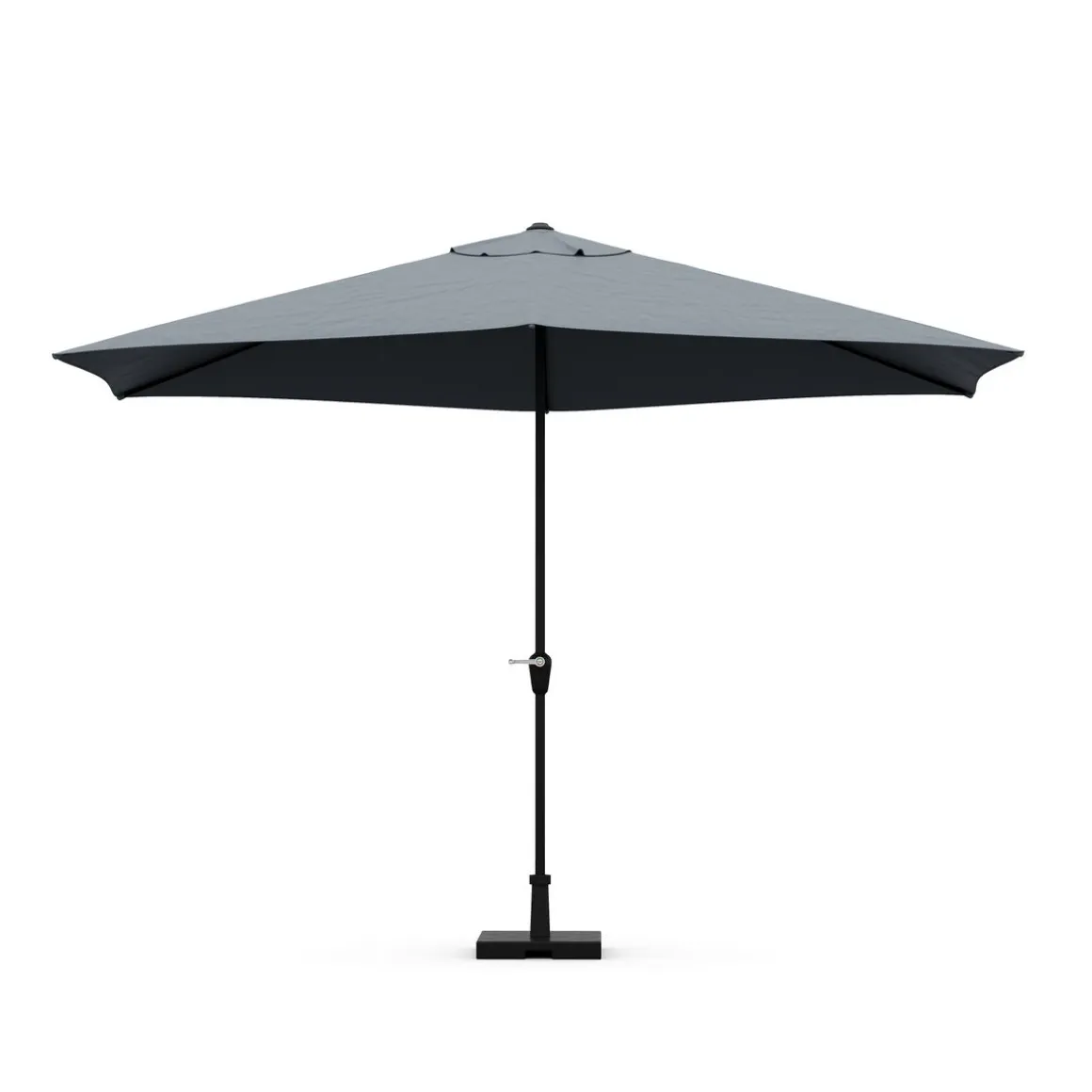 Sonnenschirm NOYA 300 x 200 cm anthrazit