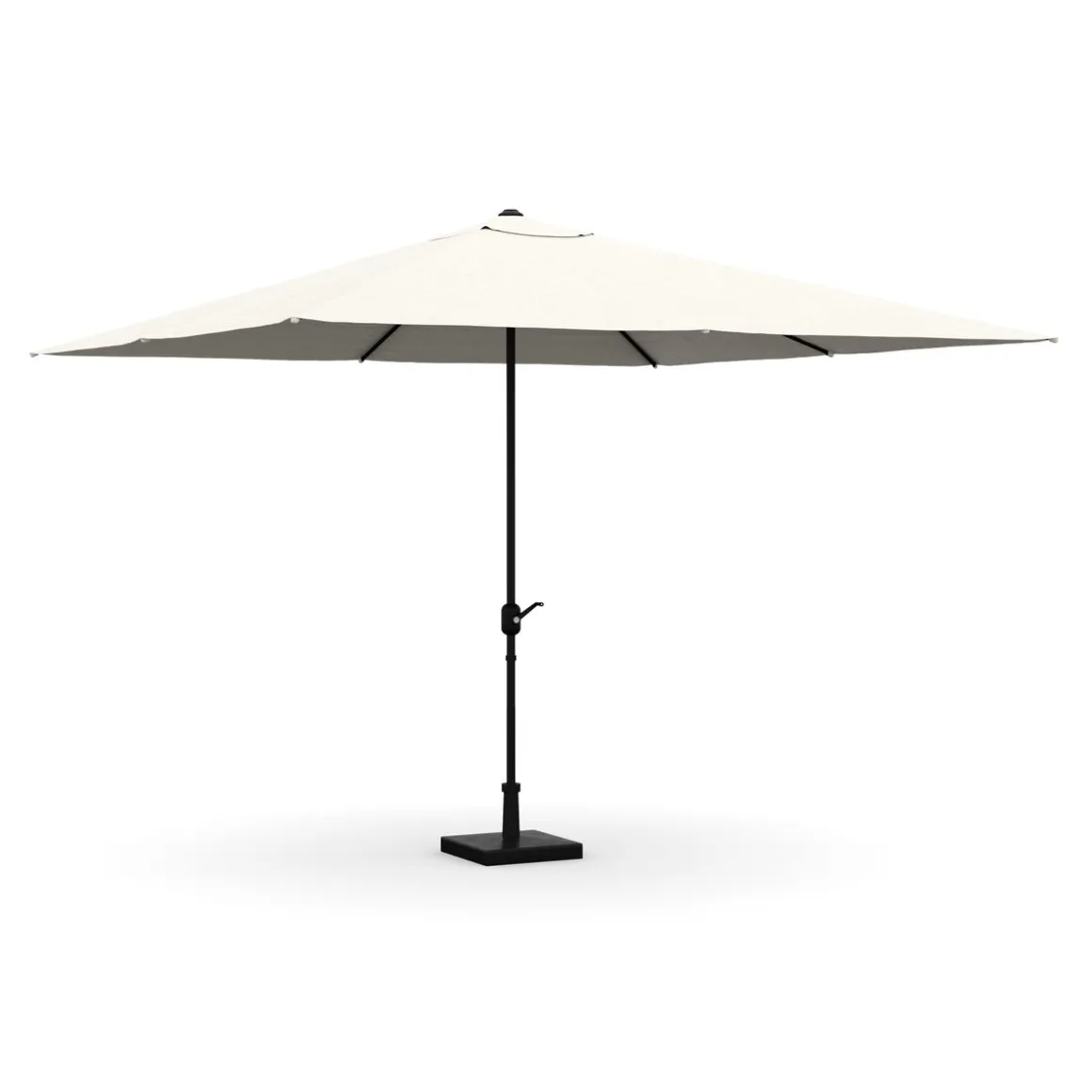 Sonnenschirm NOYA 300 x 300 cm weiss