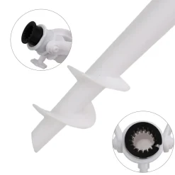 Sonnenschirmständer mit Bodendübel weiss