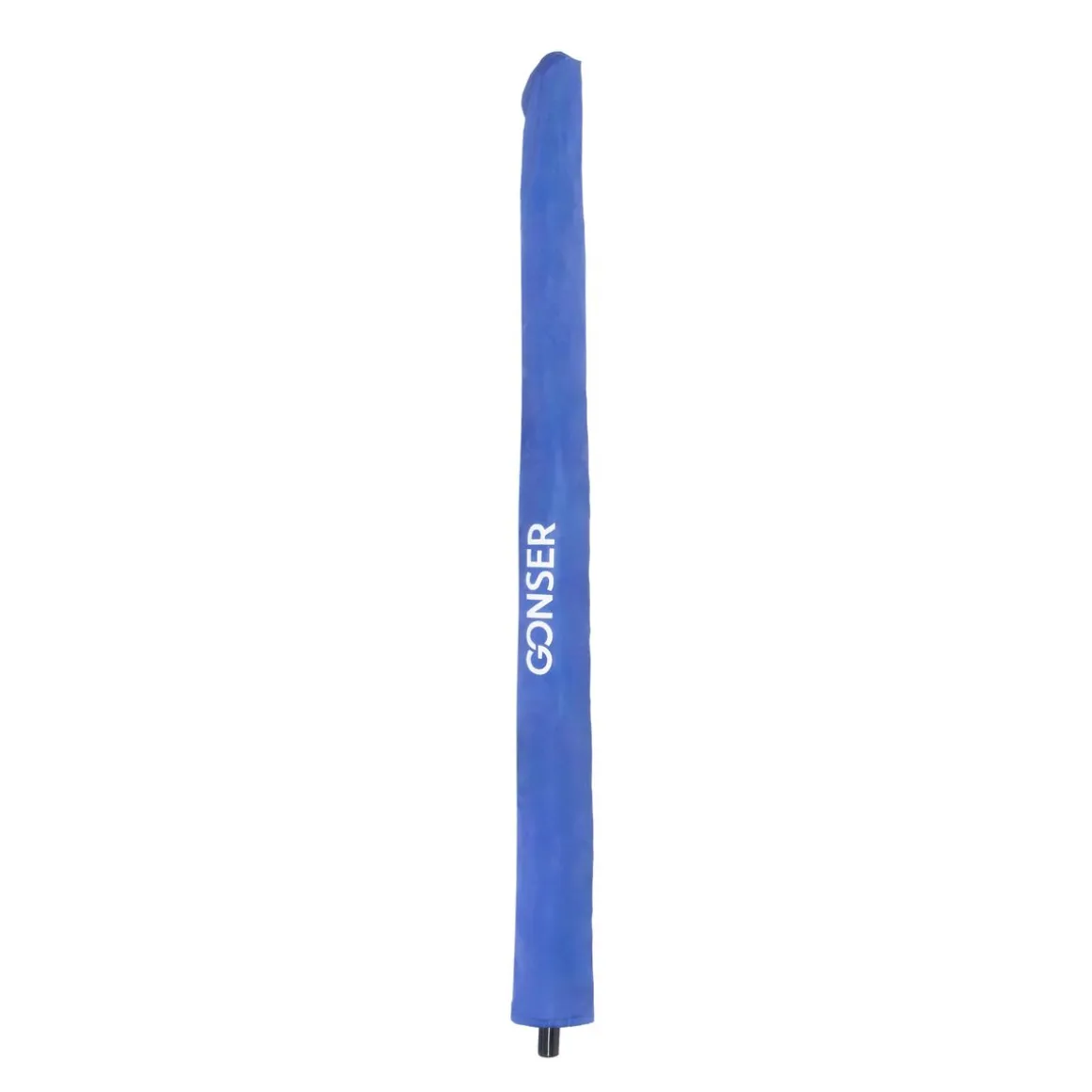 Sonnenschirm Strandschirm mit Windschutz und Fenster 240 cm blau