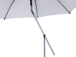 Sonnenschirm Strandschirm mit Erdspiess 240 cm blau