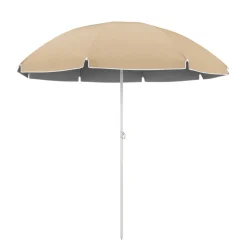 Sonnenschirm Strandschirm PAL 160 cm hellbraun
