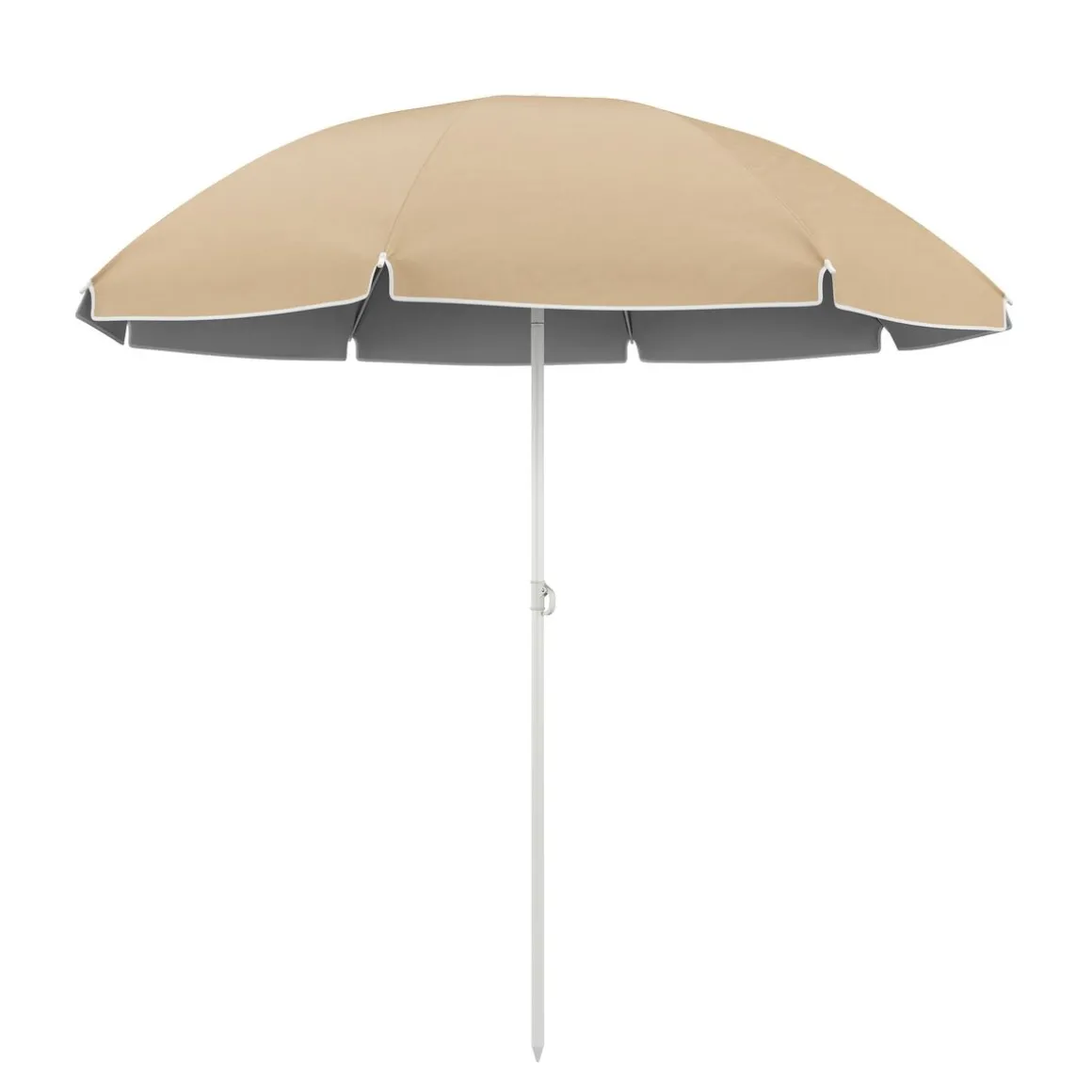 Sonnenschirm Strandschirm PAL 180 cm hellbraun