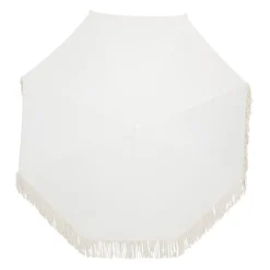 Sonnenschirm Strandschirm SEA mit Fransen 160 cm beige