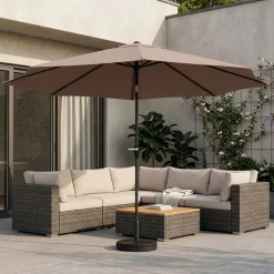 Sonnenschirm SUNA 300 cm braun