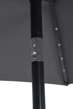 Sonnenschirm VAY mit LED 300 cm anthrazit