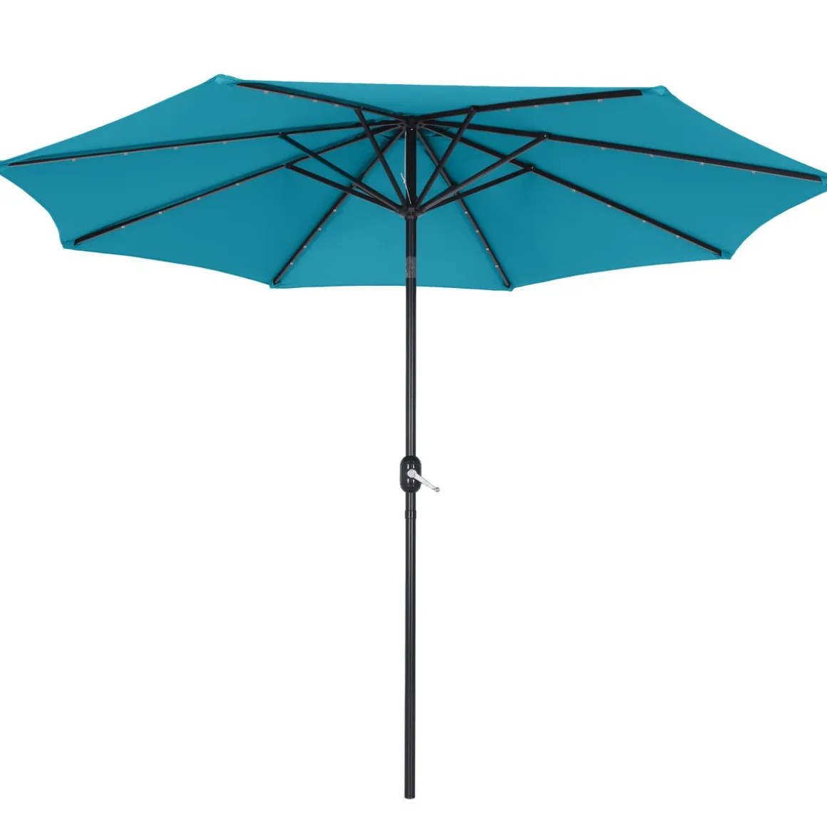 Sonnenschirm VAY mit LED 300 cm blau