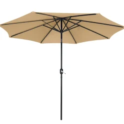 Sonnenschirm VAY mit LED 300 cm braun