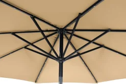 Sonnenschirm VAY mit LED 300 cm braun