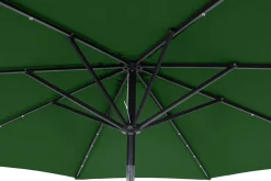 Sonnenschirm VAY mit LED 300 cm grün