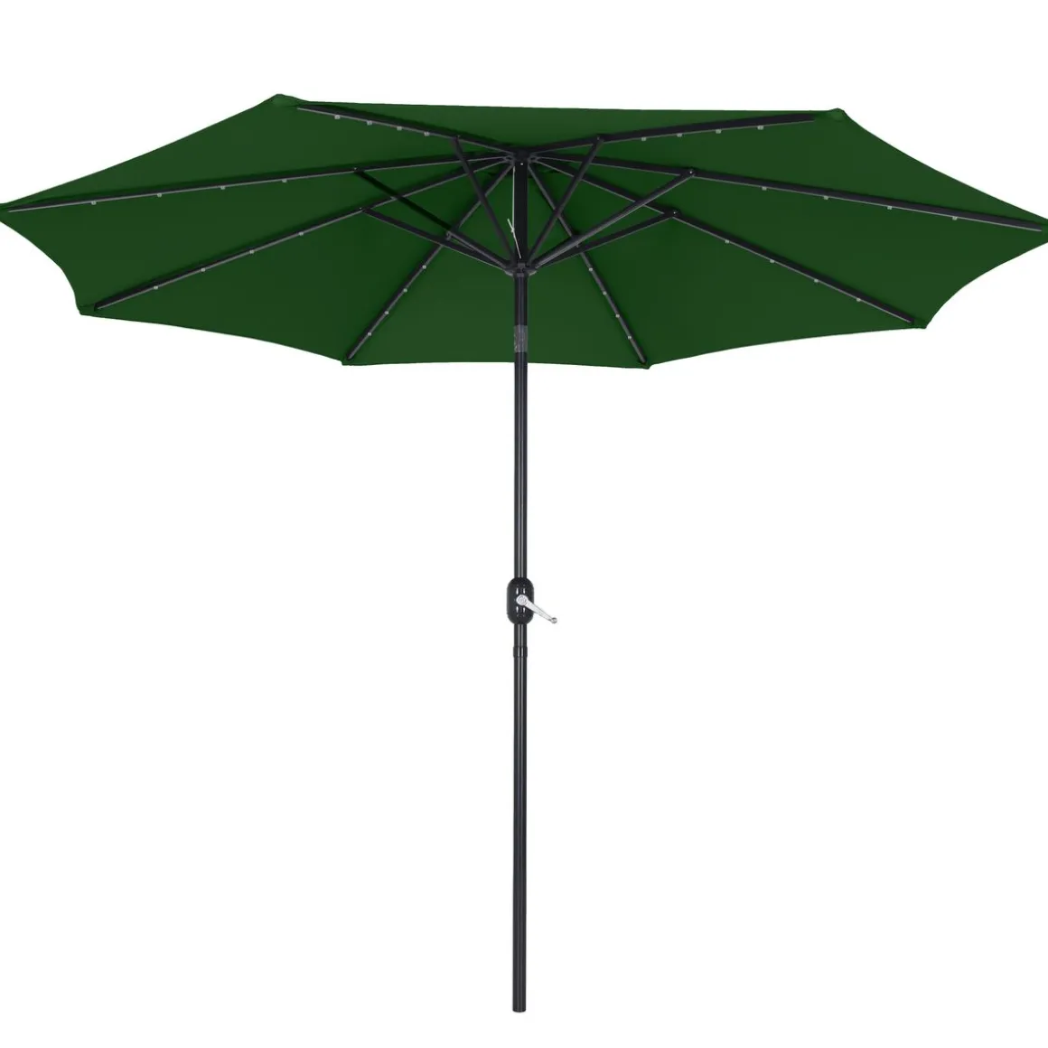 Sonnenschirm VAY mit LED 300 cm grün