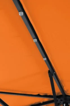 Sonnenschirm VAY mit LED 300 cm orange