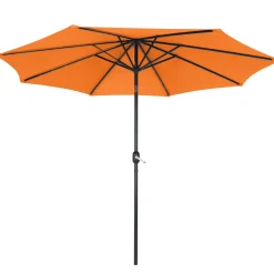 Sonnenschirm VAY mit LED 300 cm orange