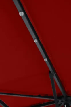 Sonnenschirm VAY mit LED 300 cm rot