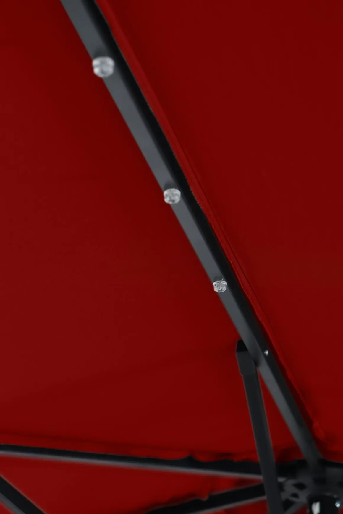 Sonnenschirm VAY mit LED 300 cm rot