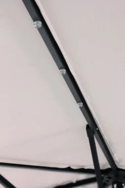 Sonnenschirm VAY mit LED 300 cm weiss