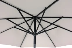 Sonnenschirm VAY mit LED 300 cm weiss