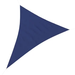 Sonnensegel Dreieck 5 x 5 x 5 m blau