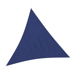 Sonnensegel Dreieck 3 x 3 x 3 m blau